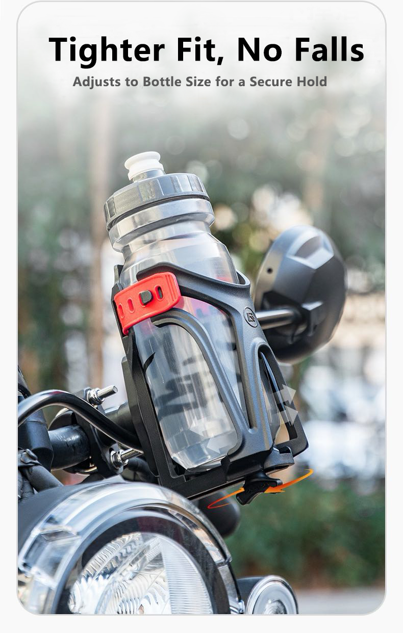 Ridstar Adjustable Bottle Cage for Bikes