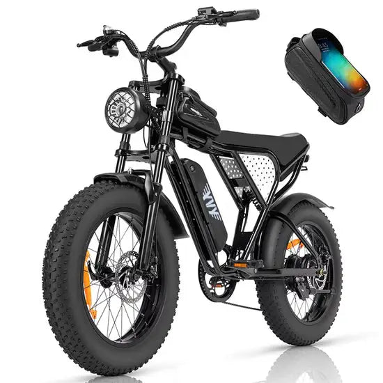 【EU&CA&UK&AU Stock】YVY C20 Lite 1000W Fat Tire Electric Bicycle