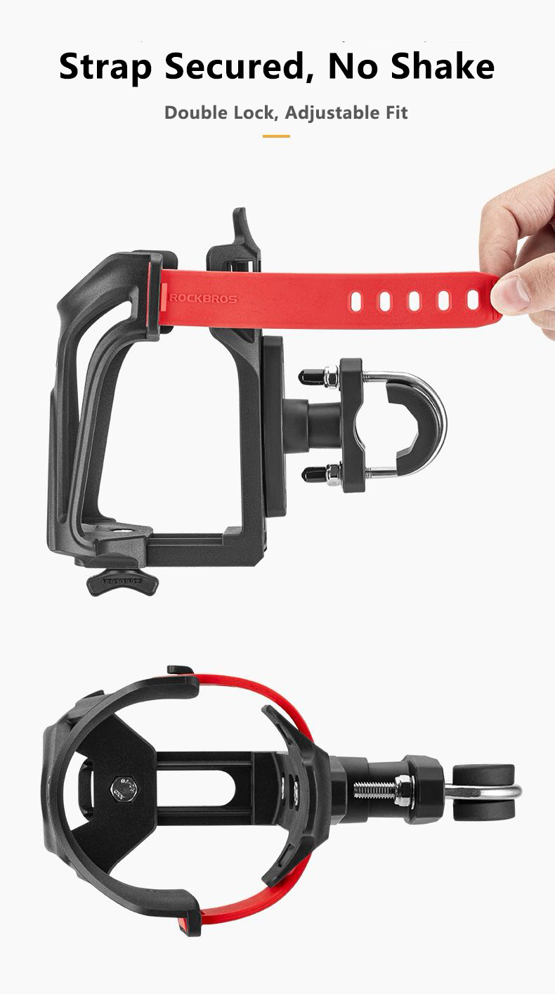 Ridstar Adjustable Bottle Cage for Bikes