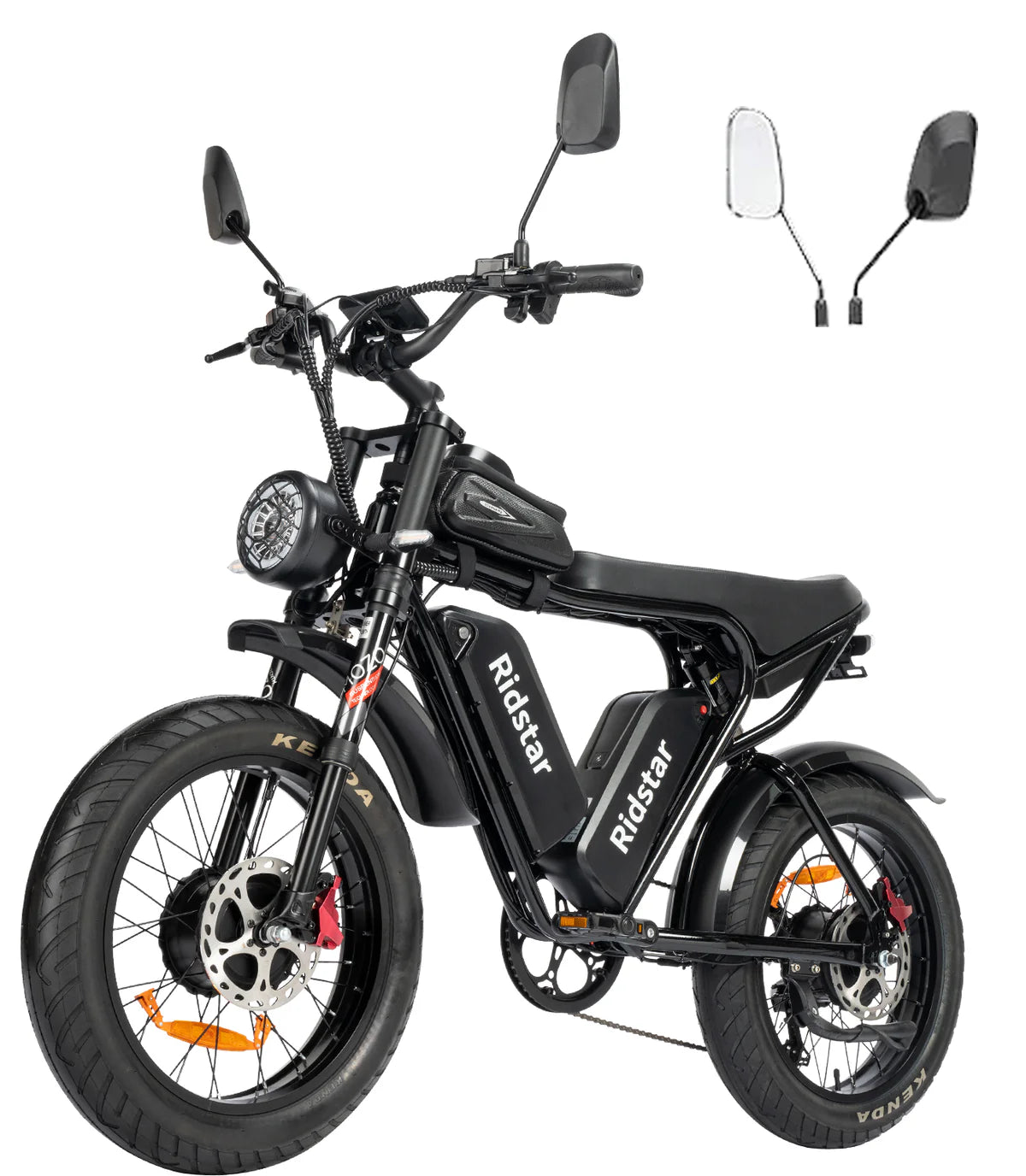 New Ridstar Q20Pro 2000W Dual Motors Fat Tire Electric Bicycle