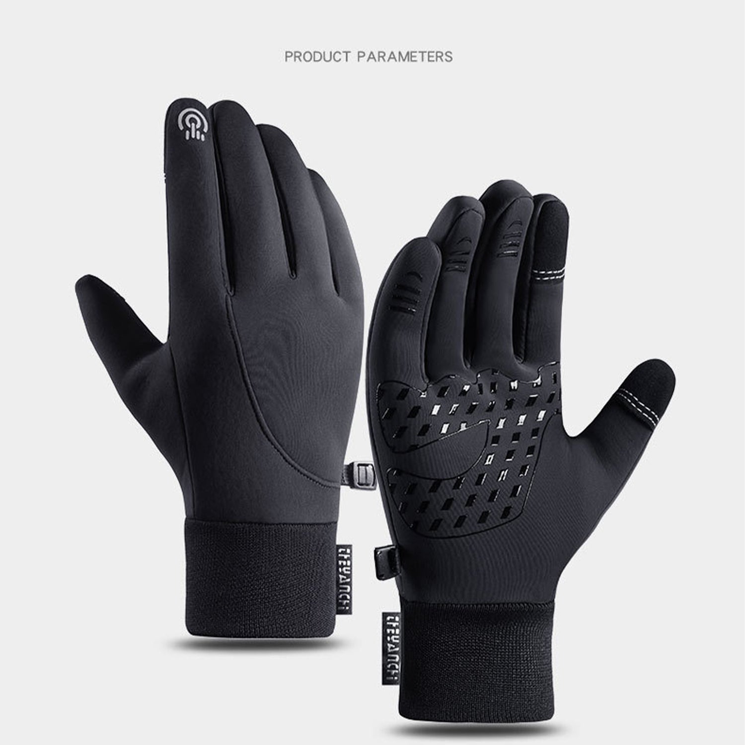 Waterproof and non-slip warm gloves