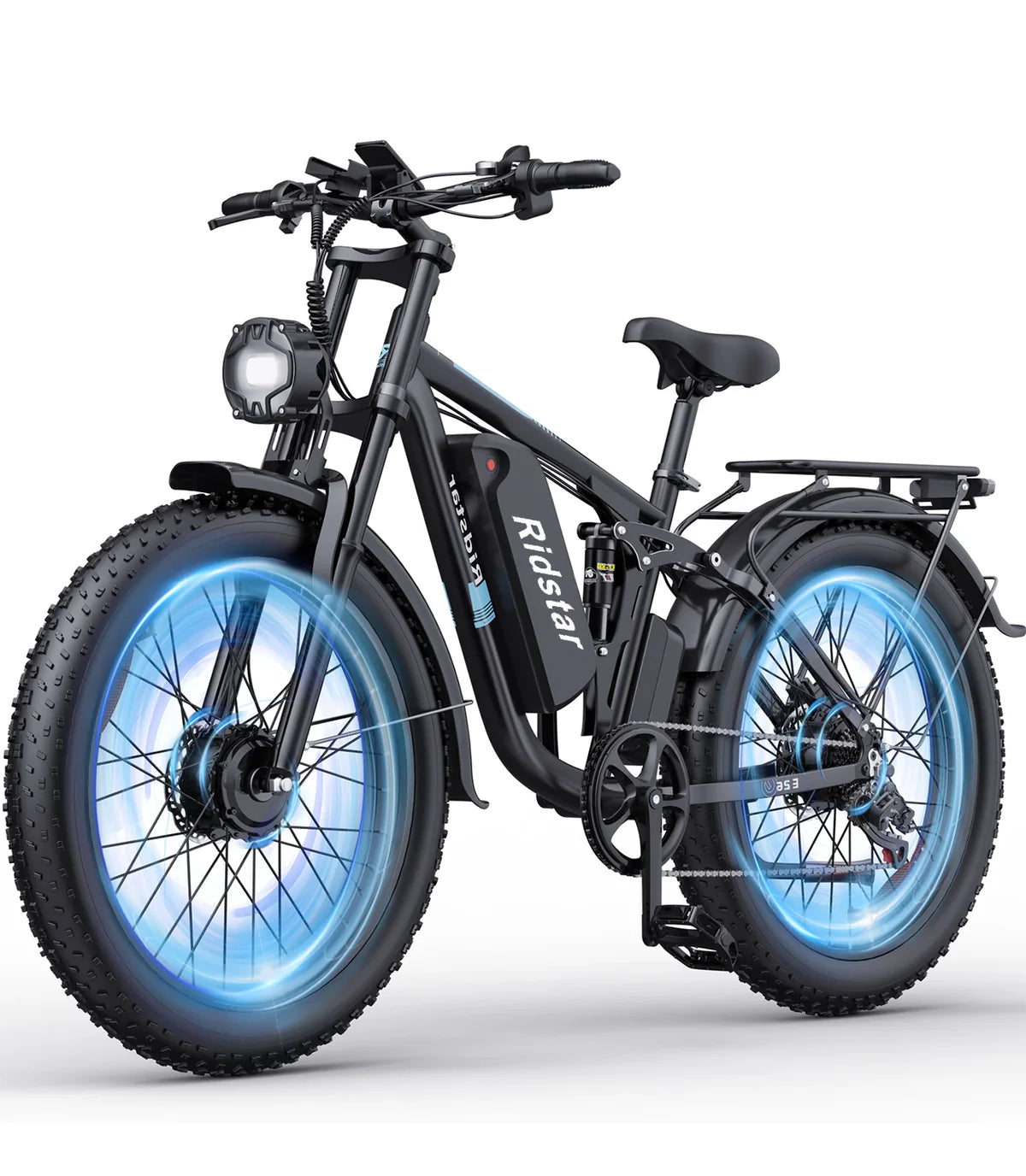 【EU Stock】Ridstar EBike E26 Pro Dual Motor 2000W 48V 23AH
